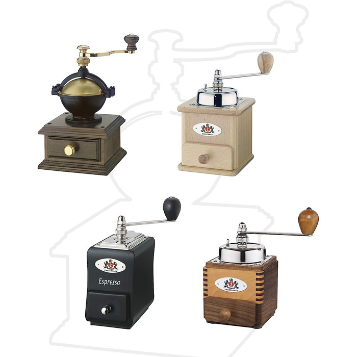 Ручная кофемолка Zassenhaus BRASILIA