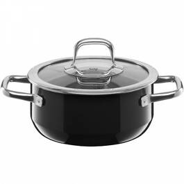 Кастрюля 18 см, черная Compact Silit