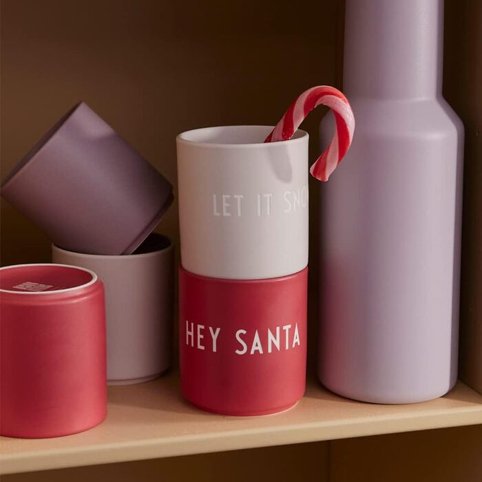 Кружка "Let it snow" 0,25 л Pastel Beige Favourite Design Letters