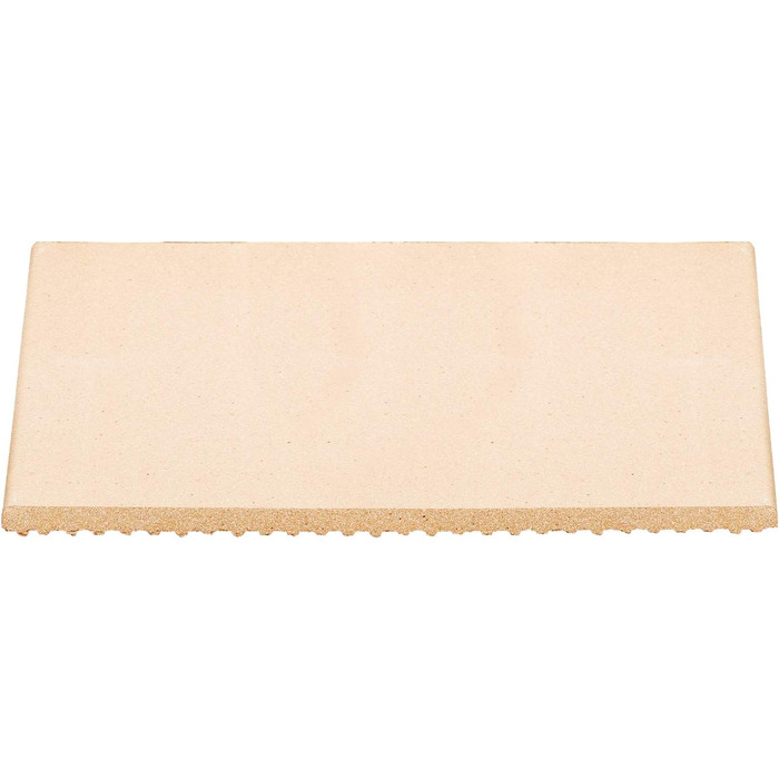 Набор камней для выпечки пиццы/хлеба PS 16 Камень из натуральной огнеупорной глины, безопасный для еды, размером 35 x 35 см, включая деревянную лопату