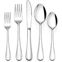 Набор столовых приборов Joyfair, 60 предметов, на 12 персон, нержавеющая сталь