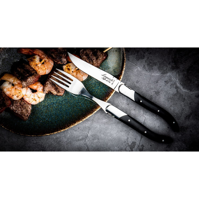 Набор столовых вилок с футляром 6 предметов Laguiole Style de Vie