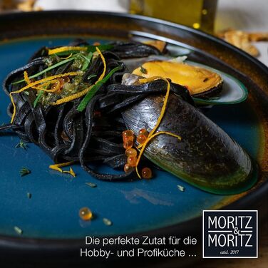 Набор из 4 тарелок 26 см Blue Solid Moritz & Moritz