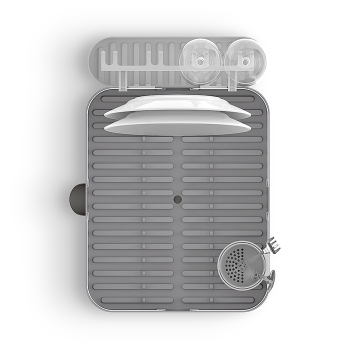 Сушилка для посуды 42 х 34 х 15 см Grey Holster Umbra