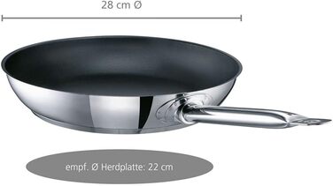 Gastrosus Сковорода 28 см нержавеющая сталь Industar Diamas Pro Gastrosus