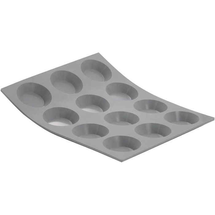 Форма для выпечки тарталеток 21 х 17,5 см Elastomoule De Buyer
