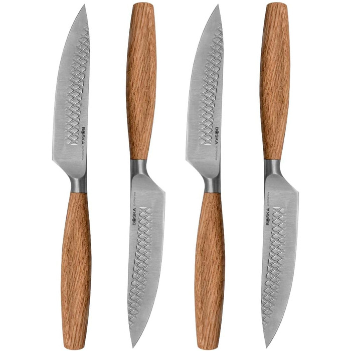 Набор из 4 ножей для стейка 22,8 см Oslo+ BOSKA