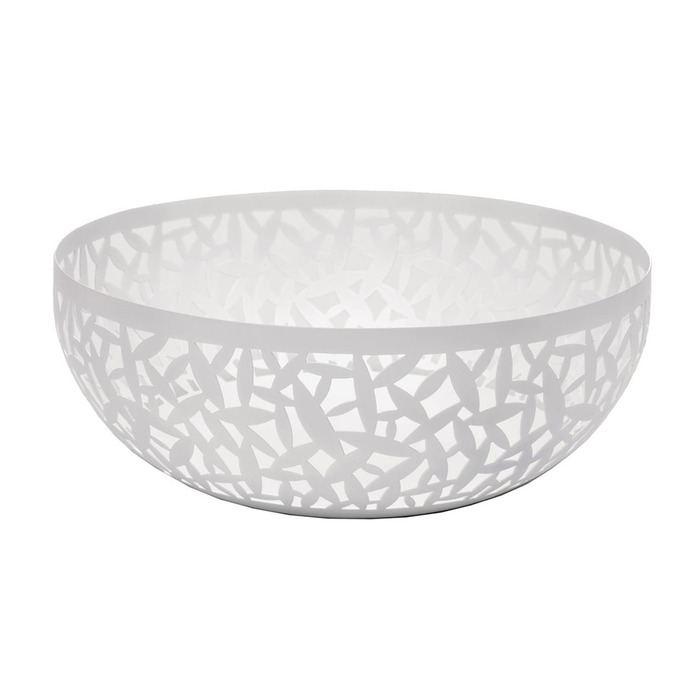 Блюдо для фруктов Ø 21 см белое Cactus Alessi