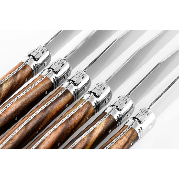 Набор ножей для стейка 7 предметов Premium Line Laguiole Style de Vie