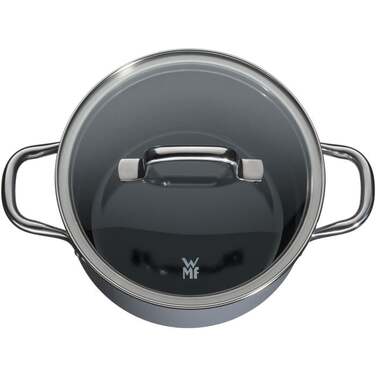 Кастрюля с крышкой 16 см Calm Grey Essential Fusiontec WMF