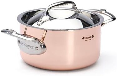 Кастрюля с крышкой Ø 16 см Prima Matera De Buyer