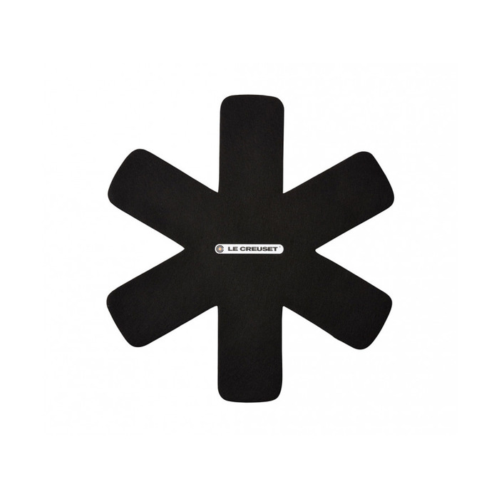 Защита для сковороды при хранении набор 3 предмета черная Le Creuset