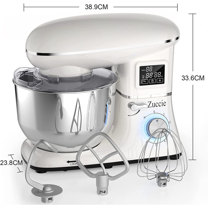 Кухонный комбайн Zuccie / 1500 Вт / 6,2 л