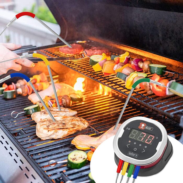DVDV Набор из 4 датчиков для термометров Weber iGrill 3, iGrill 2, iGrill mini DVDV