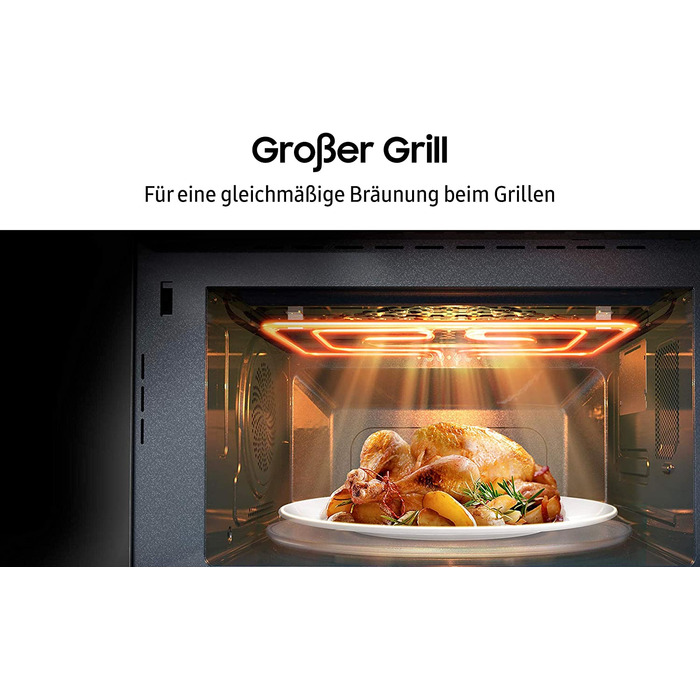 Комбинированная микроволновая печь Samsung MC32J7055CT/EC / 900 Вт / 32 л