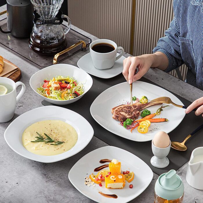 Столовый сервиз 18 предметов Elisa Series MALACASA