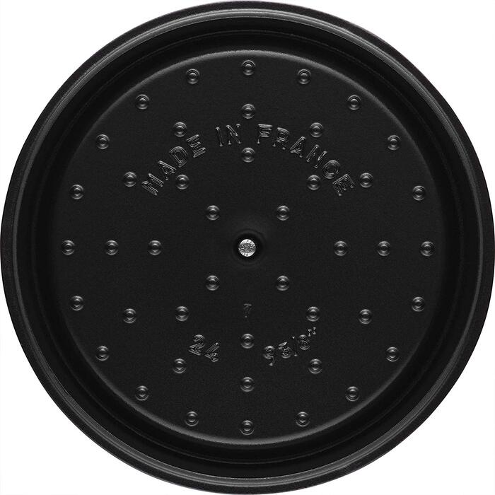 Кокот круглый 28 см, бордо Staub