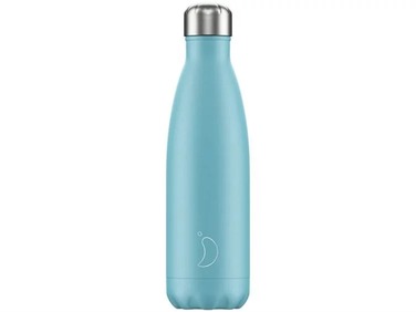 Вакуумная бутылка для воды 0,5 л, голубая Pastel Blue CHILLY'S