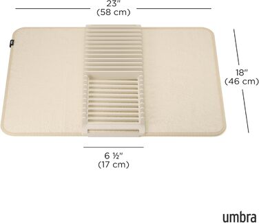 Коврик для сушки 58 х 46 см Udry Umbra