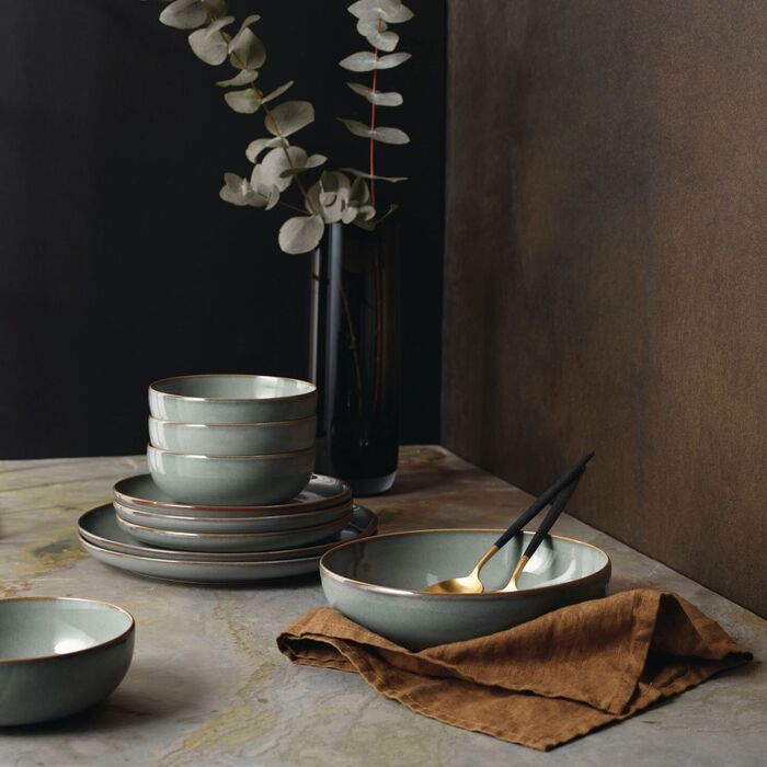 Набор тарелок 8 предметов Saisons Eucalyptus ASA-Selection