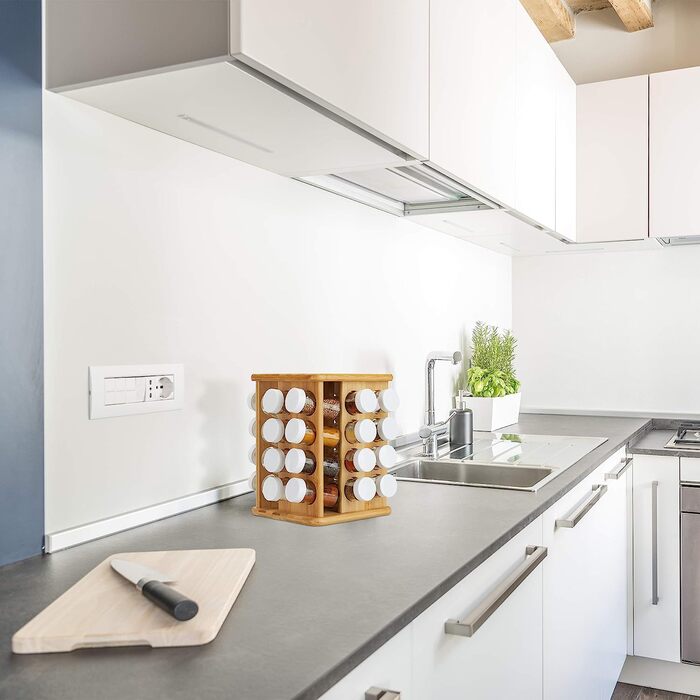 Вращающаяся карусель для специй 28 х 25 х 25 см XXL Relaxdays