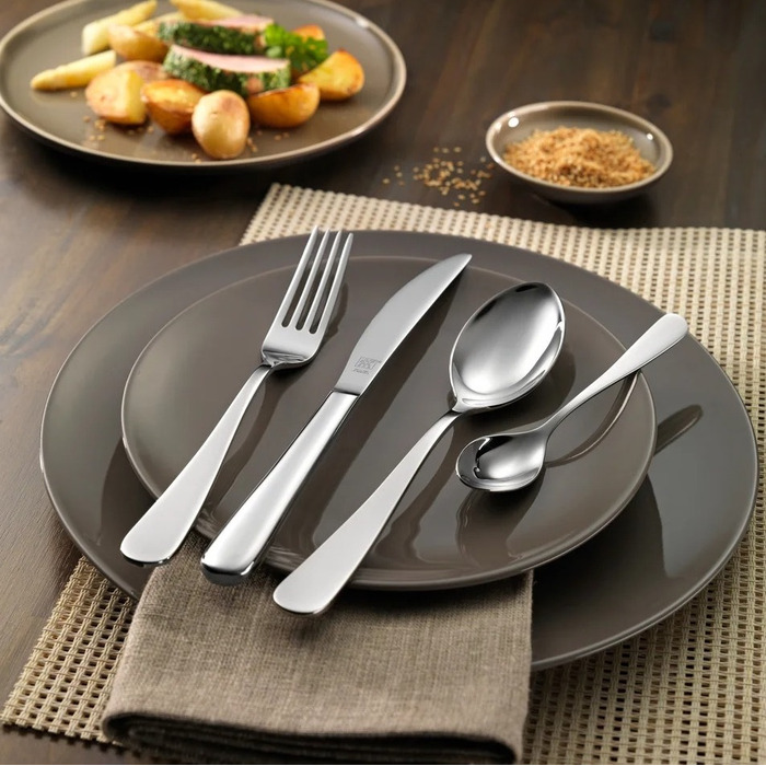Набор из 68 столовых приборов на 12 персон матовый Greenwich Zwilling