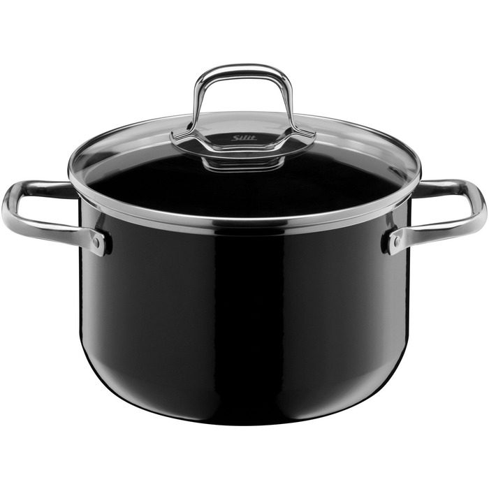 Набор кастрюль 4 предмета Black Elegance Line Silit