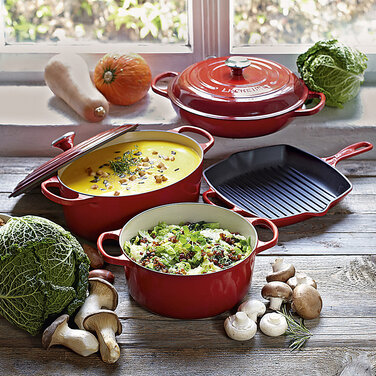 Гусятница / жаровня 27 см, вишневый Le Creuset