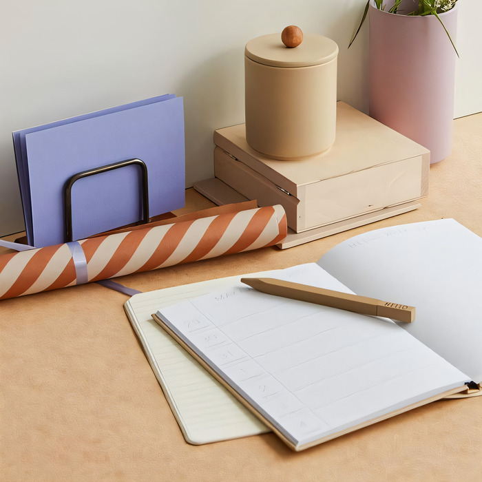 Банка для хранения 11 х 8 см Beige Treasure Design Letters