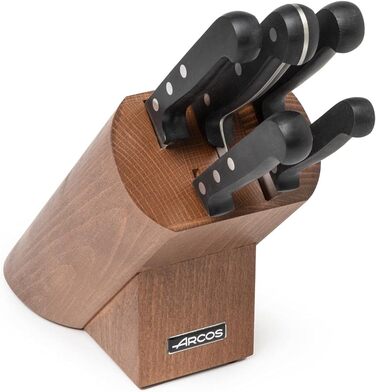 Набор ножей с подставкой 6 предметов Universal Arcos