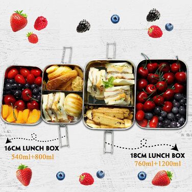 Nicelock Ланч-бокс с набором приборов нержавеющая сталь Nicelock