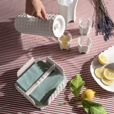 Салфетница 20 x 20 x 7,3 см White Tiffany Guzzini