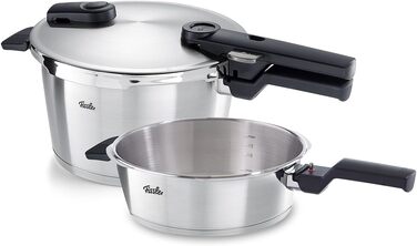 Набор скороварок 4,5 + 2,5 л 2 предмета Vitaquick Fissler