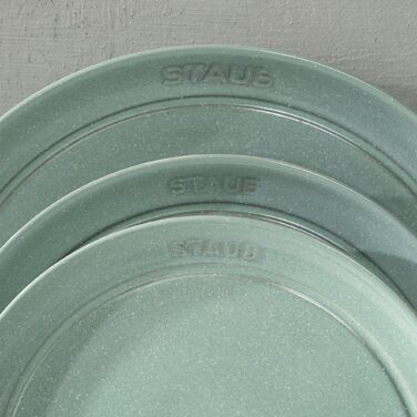 Тарелка 20 см sage green Dining Line Staub