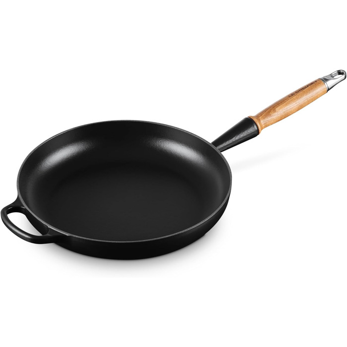 Чугунная cковорода 24 см Matt Black Signature Le Creuset