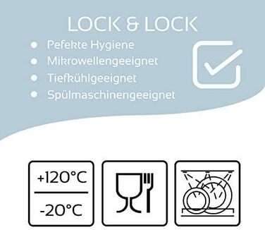 Набор контейнеров 600 мл, 12 предметов LOCK & LOCK