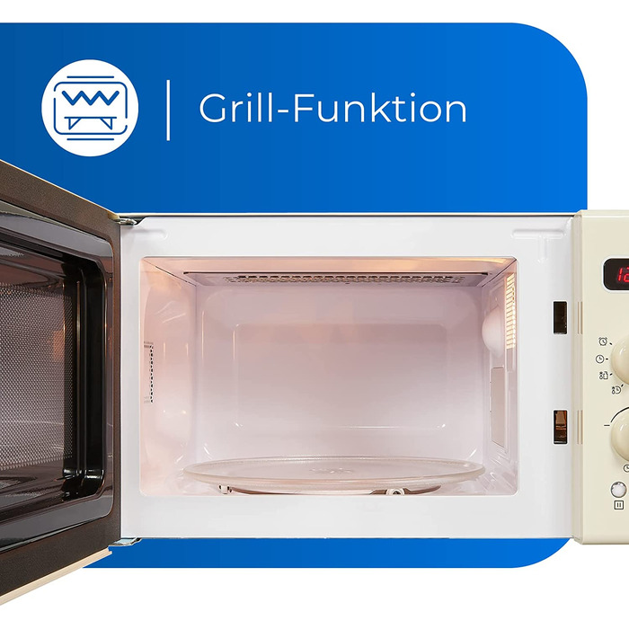 Микроволновая печь Exquisit RMW720-3GDIG / 1000 Вт / 20 л / цифровой дисплей