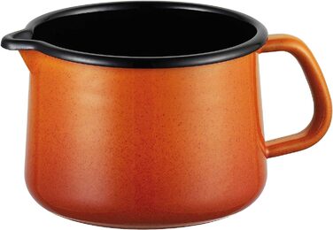 Набор кухонной посуды 5 предметов, эмалированный, коралловый Riess 0546-034