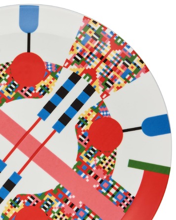 Тарелка десертная 30 см Holyhedrics Alessi