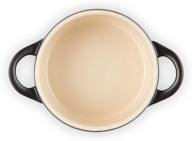 Мини-кастрюля / жаровня 10 см, матовый черный Le Creuset