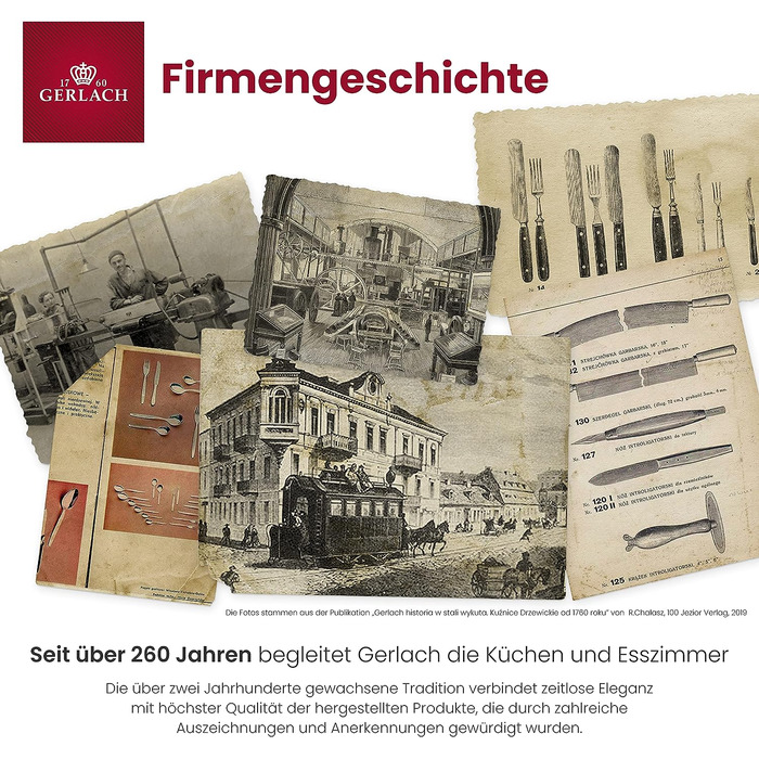 Набор ножей с подставкой 6 предметов Gerlach