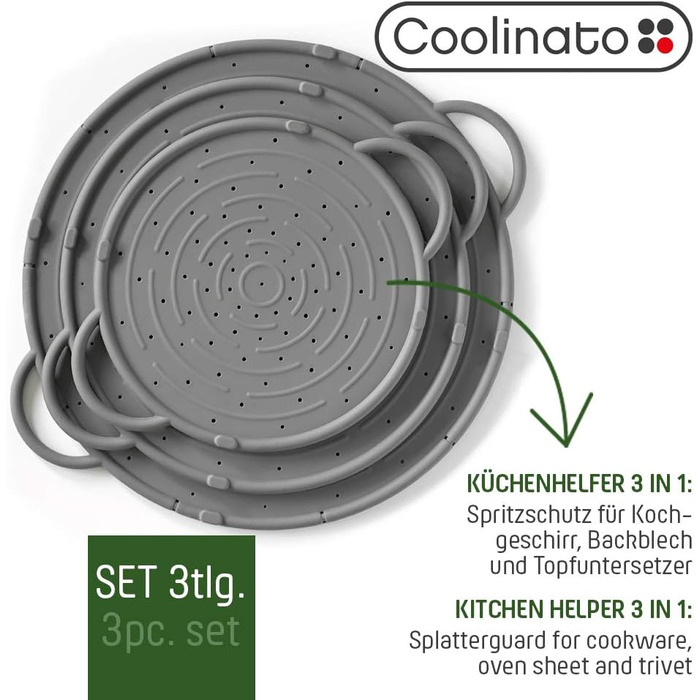 Набор защиты от брызг 3 предмета Coolinato
