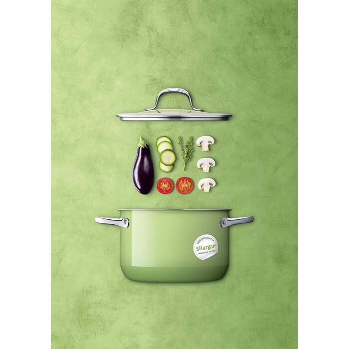 Набор кастрюль 4 предмета Passion Green Silit