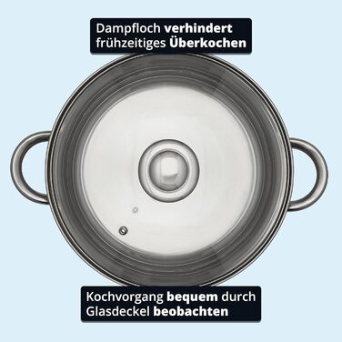 Кастрюля 26 см XXL KHG