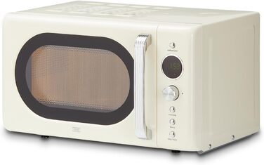 KHG Микроволновая печь 20 л в ретро дизайне металл/стекло/пластик KHG