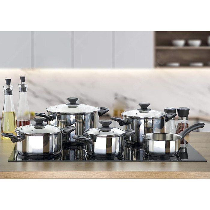 Набор из 5 кастрюль Linnuo