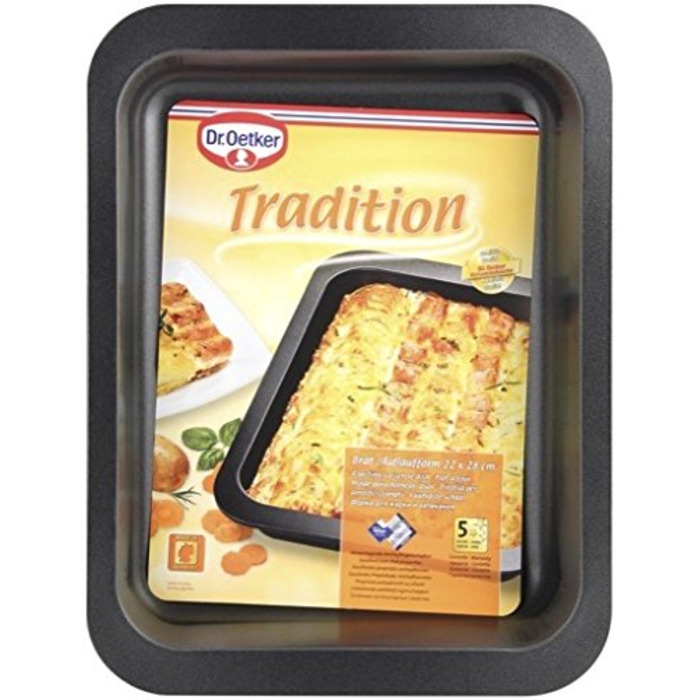 Форма для выпечки 28 x 22 x 5 см Tradition Dr. Oetker