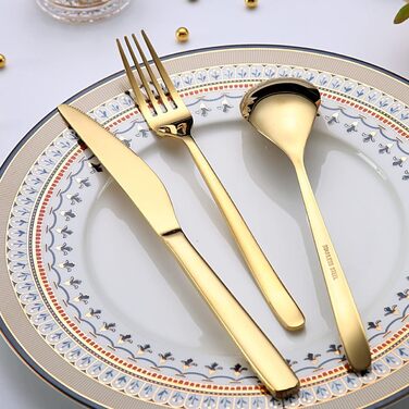 Набор столовых приборов 30 предметов Gold Berglander