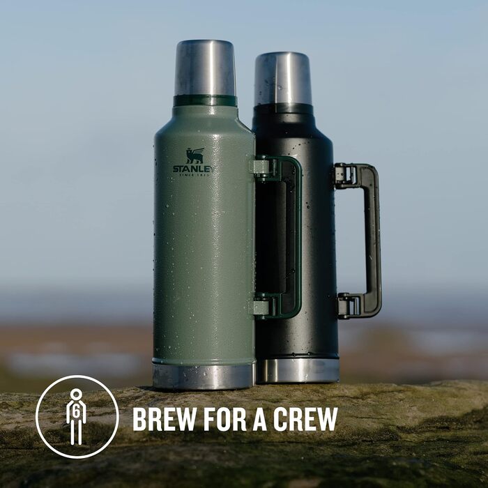 Термос 1,4 л Classic Legendary Matte Black Stanley