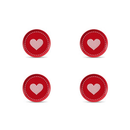 Набор тарелок для завтрака 19 см, 4 предмета Happymix Friesland